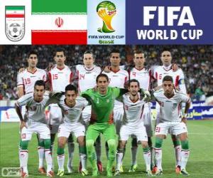 пазл Выбор Ирана, Группа F, Бразилия 2014